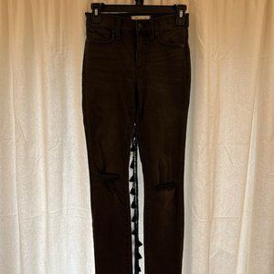 Madewell 9" Mid-Rise Skinny Jeans in Black Sea 23